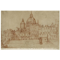 View of Saint Peter's, 1603-Paper Art-32"x22"