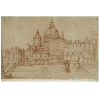 View of Saint Peter's, 1603-Paper Art-38"x26"