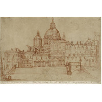 View of Saint Peter's, 1603-Paper Art-62"x42"