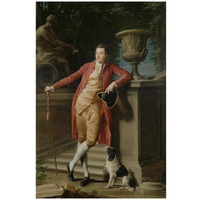 Portrait of John Talbot, later 1st Earl Talbot-Paper Art-22"x32"