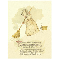 Nursery Rhymes: There Was an Old Woman Tossed Up in a Basket-Paper Art-26"x34"