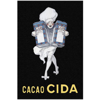 Cooks: Cacao Cida-Paper Art-18"x26"