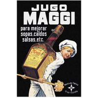 Cooks: Jugo Maggi-Paper Art-34"x50"