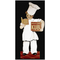 Cooks: Bouillon Kub-Paper Art-14"x26"