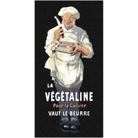 Cooks: La Vegetaline - Pour la Cuisine-Paper Art-20"x38"