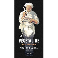 Cooks: La Vegetaline - Pour la Cuisine-Paper Art-32"x62"