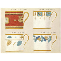 Quatre tasses du 1er choix, ca. 1800-1820-Paper Art-34"x26"