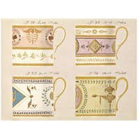 Quatre tasses du 1er choix, ca. 1800-1820-Paper Art-26"x20"