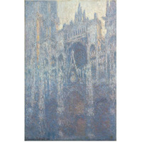 The Portal of Rouen Cathedral in Morning Light-Paper Art-42"x62"