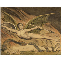 Satan Exulting over Eve-Paper Art-26&quotx22"