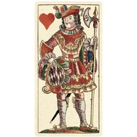 Knave of Hearts (Bauern Hochzeit Deck)-Paper Art-20"x38"