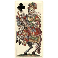 Knight of Clubs (Bauern Hochzeit Deck)-Paper Art-20&quotx38"