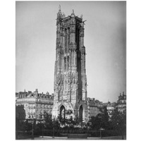 Paris, 1857-1859 - The Tour St. Jacques-Paper Art-15"x18"