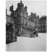 Fountainebleau, 1903 - Cour des Adieux-Paper Art-15"x18"