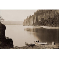 Cape Horn, Columbia River, Oregon, 1867-Paper Art-20"x14"