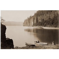 Cape Horn, Columbia River, Oregon, 1867-Paper Art-24&quotx17"