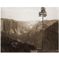 Yosemite Valley from the Best General View, 1866-Paper Art-18"x14"