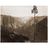 Yosemite Valley from the Best General View, 1866-Paper Art-18"x14"