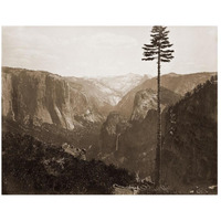 Yosemite Valley from the Best General View, 1866-Paper Art-26"x20"