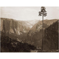 Yosemite Valley from the Best General View, 1866-Paper Art-24"x19"