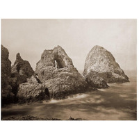 Sugarloaf Islands at Fisherman's Bay, Farallon Islands, San Francisco, California, 1869-Paper Art-26"x20"