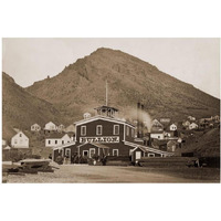 The Bullion Mine, Virginia City, Nevada, 1880-Paper Art-24"x17"