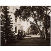 Thurlow Lodge, Menlo Park, California - Lawn and House, 1874-Paper Art-18"x15"