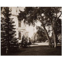 Thurlow Lodge, Menlo Park, California - Lawn and House, 1874-Paper Art-22"x18"