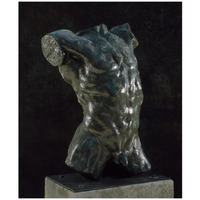 Marsyas (Torso of 'The Falling Man'), ca. 1882-1889-Paper Art-15"x18"