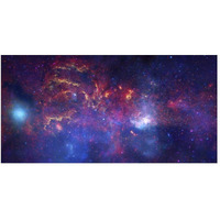 NASA's Great Observatories Examine the Galactic Center Region-Paper Art-50"x26"