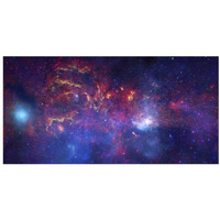 NASA's Great Observatories Examine the Galactic Center Region-Paper Art-74"x38"