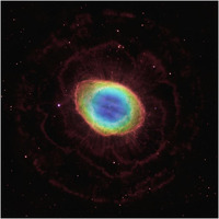 Hubble Reveals the Ring Nebula's True Shape-Paper Art-20"x20"