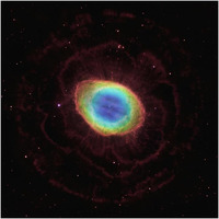 Hubble Reveals the Ring Nebula's True Shape-Paper Art-38"x38"