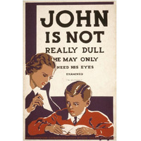 John is not really dull-Paper Art-14"x20"