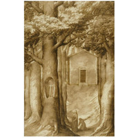 La Verna: The Chapel of the Blessed Giovanni della Verna-Paper Art-18"x26"