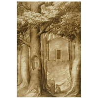 La Verna: The Chapel of the Blessed Giovanni della Verna-Paper Art-22"x32"