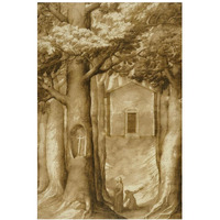 La Verna: The Chapel of the Blessed Giovanni della Verna-Paper Art-26"x38"