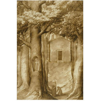 La Verna: The Chapel of the Blessed Giovanni della Verna-Paper Art-34"x50"