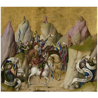 The Meeting of the Three Kings, with David and Isaiah (recto); The Assumption of the Virgin (verso)-Paper Art-42"x37"