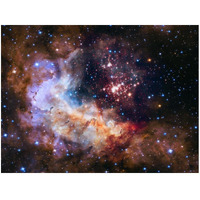 Westerlund 2 and Gum 29 Cluster and Star Forming Region-Paper Art-50"x38"