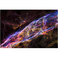 Veil Nebula - NGC 6960 - Cygnus Loop -Paper Art-20"x14"