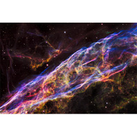 Veil Nebula - NGC 6960 - Cygnus Loop -Paper Art-62&quotx42"