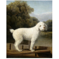 White Poodle in a Punt, c. 1780-Paper Art-22&quotx26"