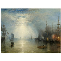 Keelmen Heaving in Coals by Moonlight, 1835-Paper Art-34"x26"