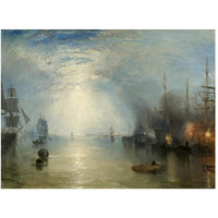 Keelmen Heaving in Coals by Moonlight, 1835-Paper Art-50"x38"