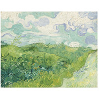 Green Wheat Fields, Auvers, 1890-Paper Art-26&quotx20"