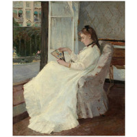 The Artist's Sister at a Window, 1869-Paper Art-15"x18"