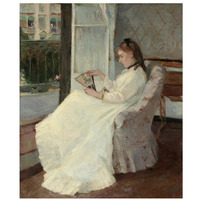 The Artist's Sister at a Window, 1869-Paper Art-27"x32"