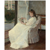 The Artist's Sister at a Window, 1869-Paper Art-32"x38"