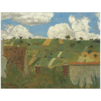 Landscape of the Ile-de-France, 1894-Paper Art-42"x32"